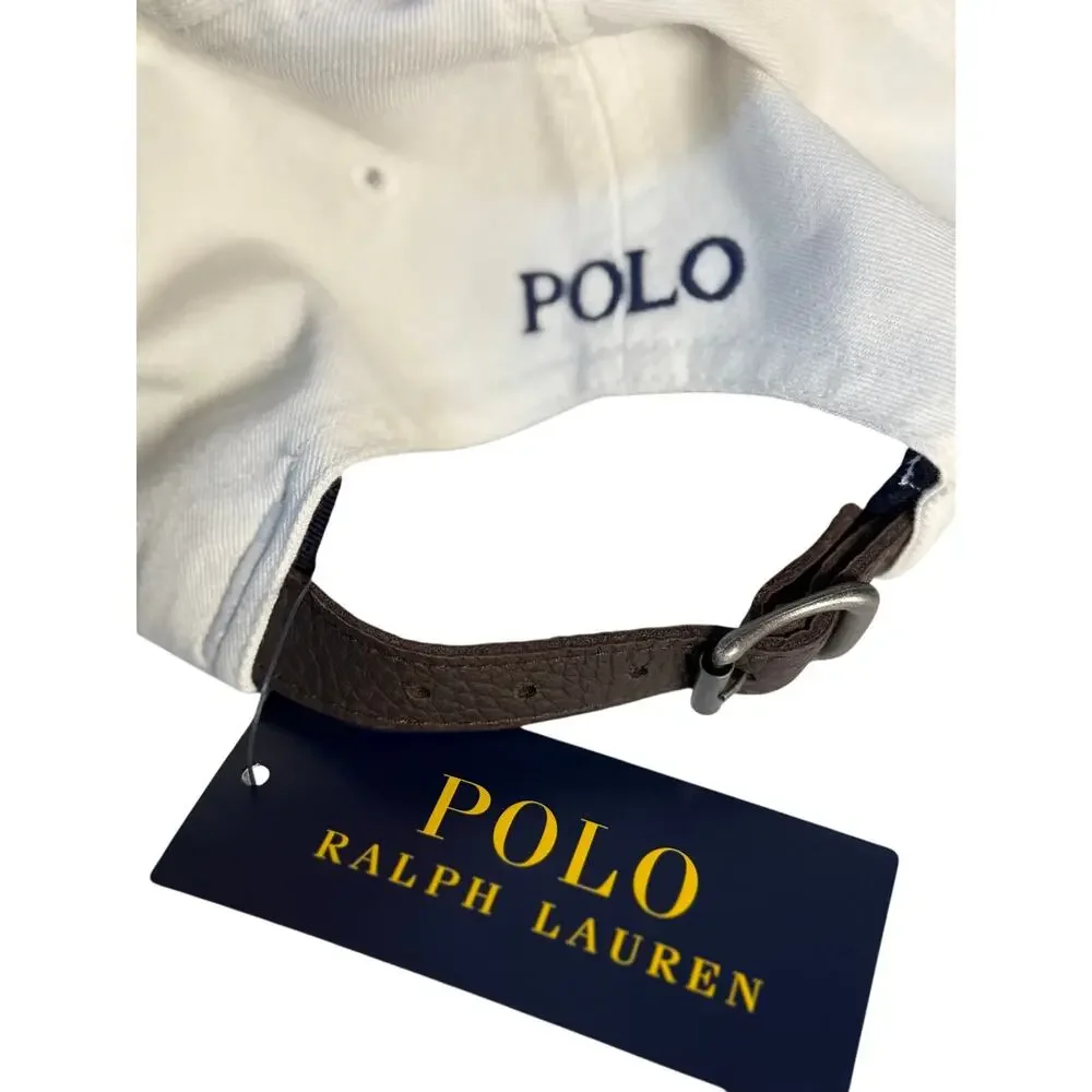 Polo Ralph Lauren Big Pony 20th Anniversary “SQ 3 RL” Hat – White